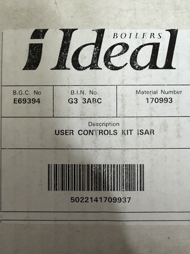 Ideal user control kit 170993 - ideal,